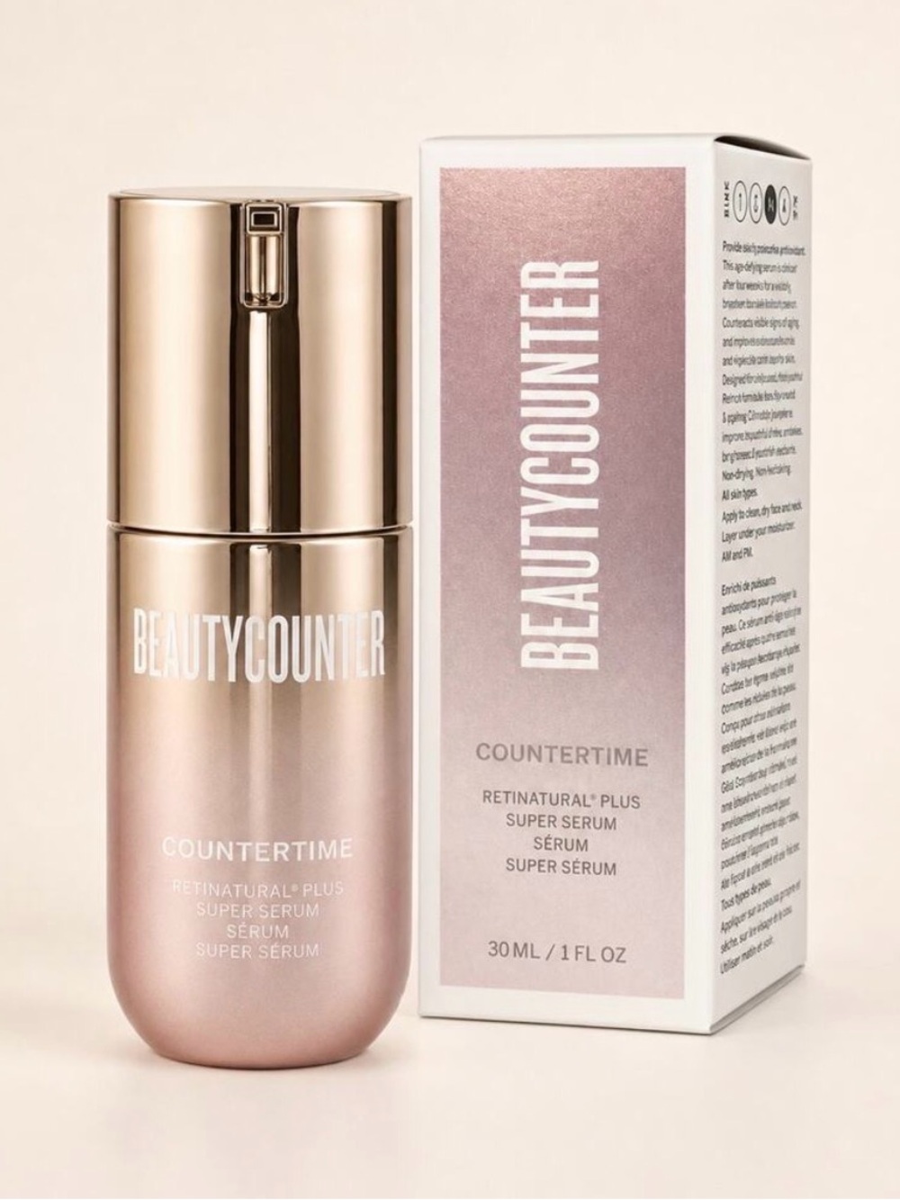 NIB BeautyCounter Countertime Super Serum - BeautyCounter’s Best Seller Product